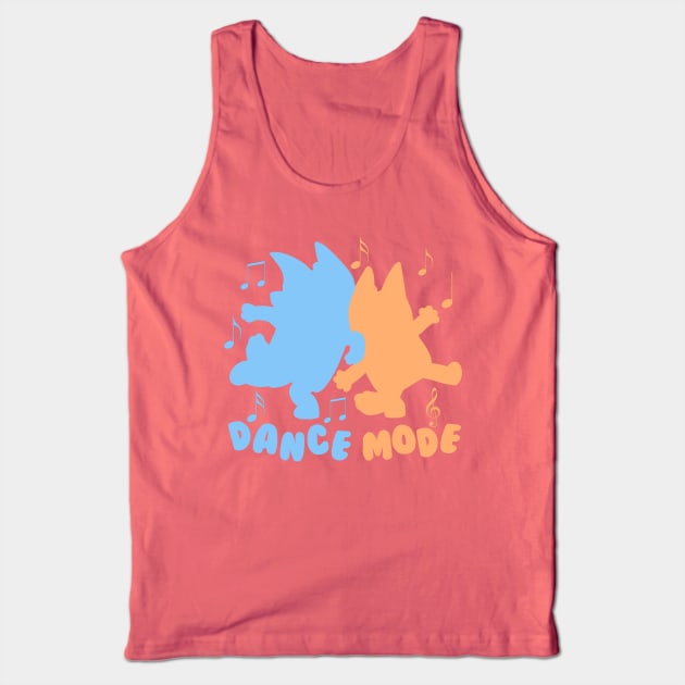 Dance Mode Tank Top by Karl Doodling